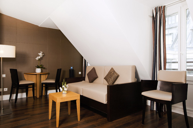 2 pièces - Séjour - Residhome Paris Opéra 2 pièces - Séjour