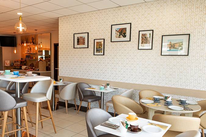 Salle de petit-déjeuner - Residhome Toulouse Occitania Salle de petit-déjeuner