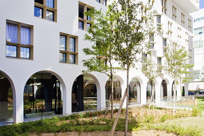 Elegant facade of the Residhome Paris Gare de Lyon-Jacqueline De Romilly aparthotel