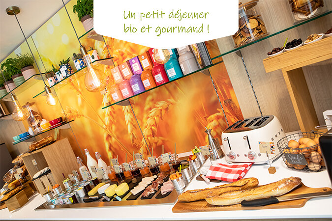 Petit-déjeuner bio - Residhome Toulouse Ponts-Jumeaux Petit-déjeuner bio