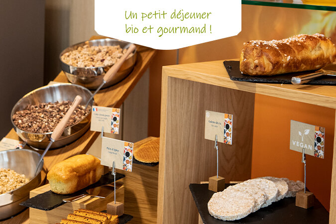 Petit-déjeuner bio - Residhome Toulouse Ponts-Jumeaux Petit-déjeuner bio