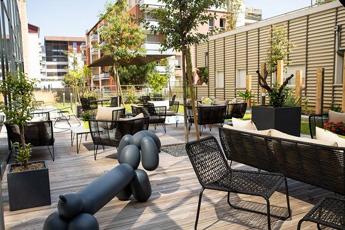 Terrasse - Residhome Toulouse Ponts-Jumeaux Terrasse