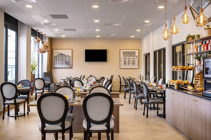 Salle de petit-déjeuner - Residhome Paris Clamart Salle de petit-déjeuner