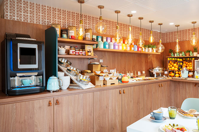 Salle de petit-déjeuner - Residhome Quai d'Ivry Salle de petit-déjeuner