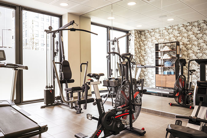 Salle de sport - Residhome Quai d'Ivry Salle de sport